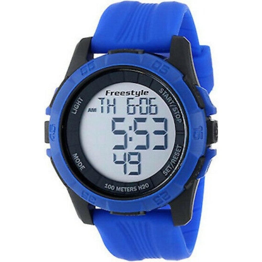 Freestyle Kampus XL Plastic Blue Rubber Digital Quartz Unisex Watch 101984 - 10